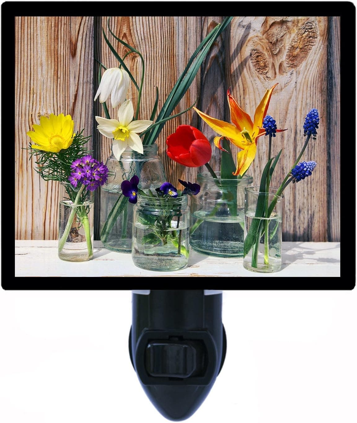 Flower and Garden Night Light, Cut Flowers LED Night Light