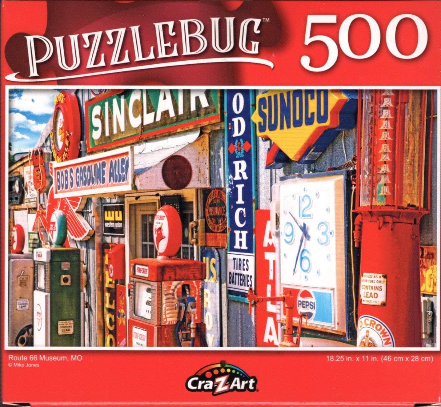 Route 66 Museum. MO - 500 Pieces Jigsaw Puzzle