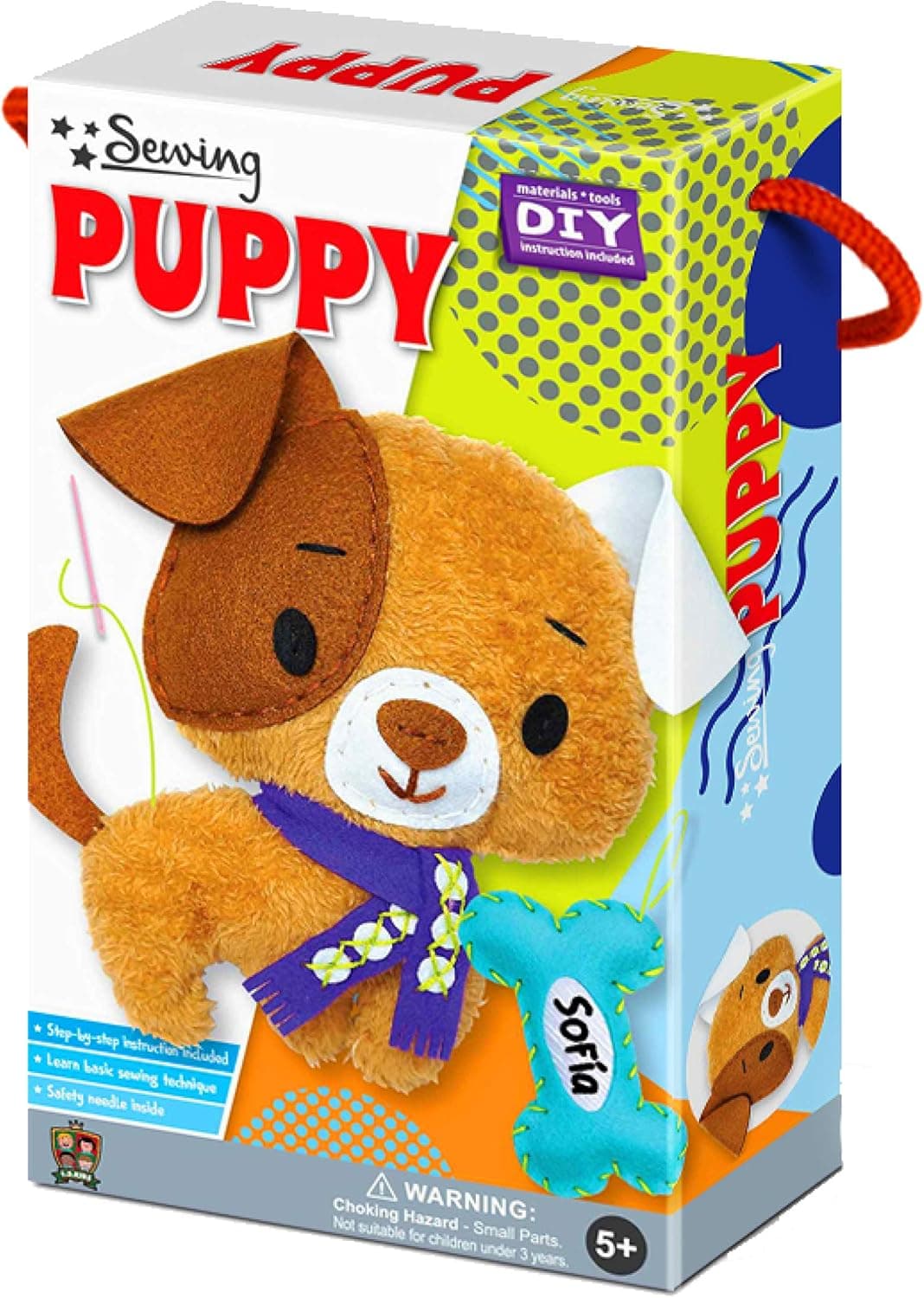 C.S.KIDS SA11 Personalised Sewing Kit - Puppy