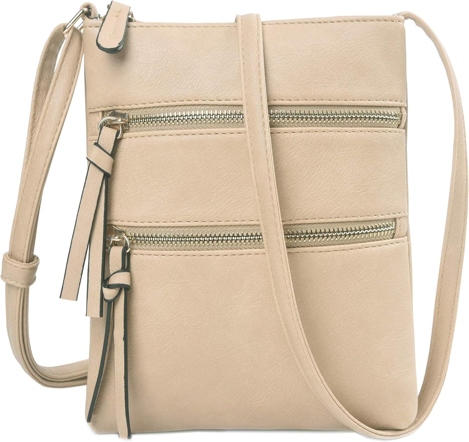 Lightweight Pu Leather Crossbody Purses Bags Small Purse with Multi Pockets for Women Girls