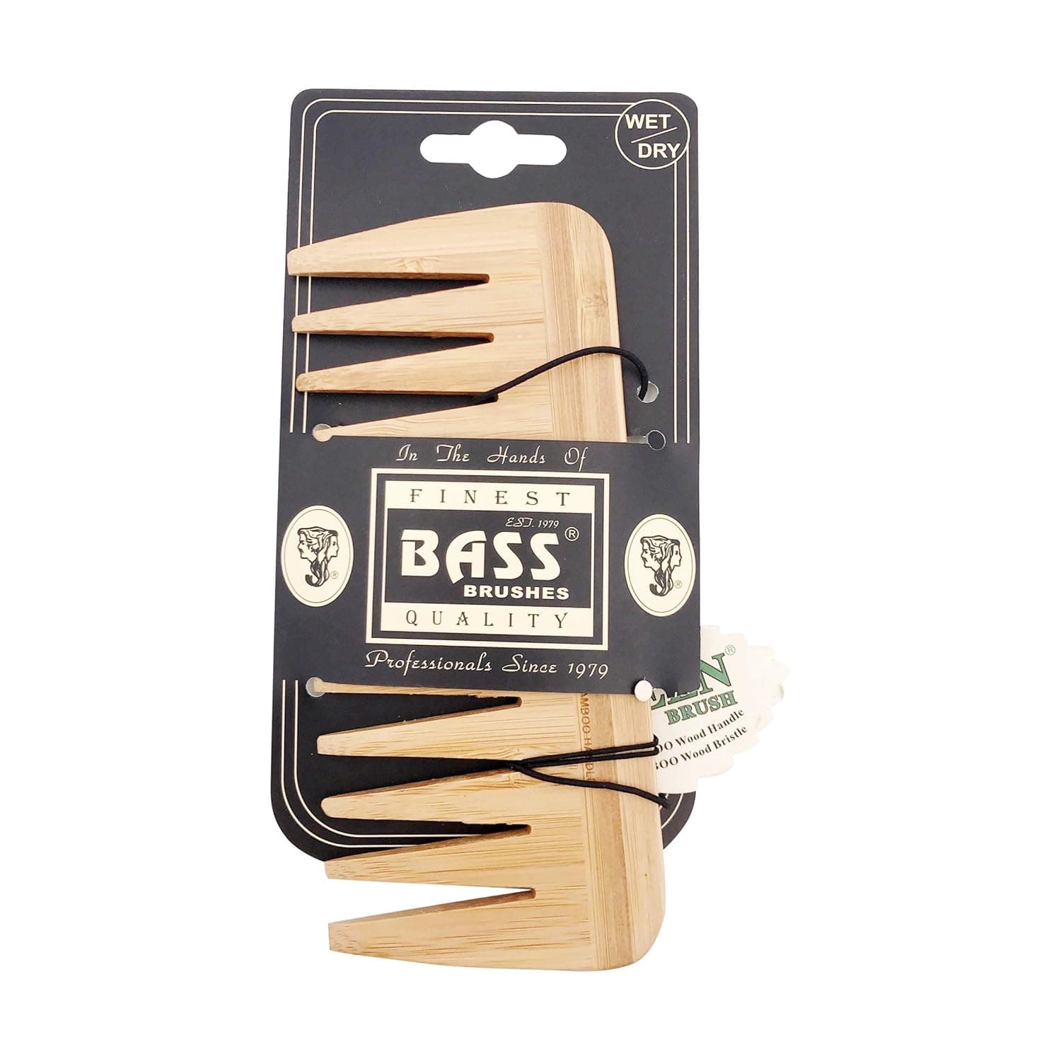 HAIR DOC Medium Wood Comb, 1 EA