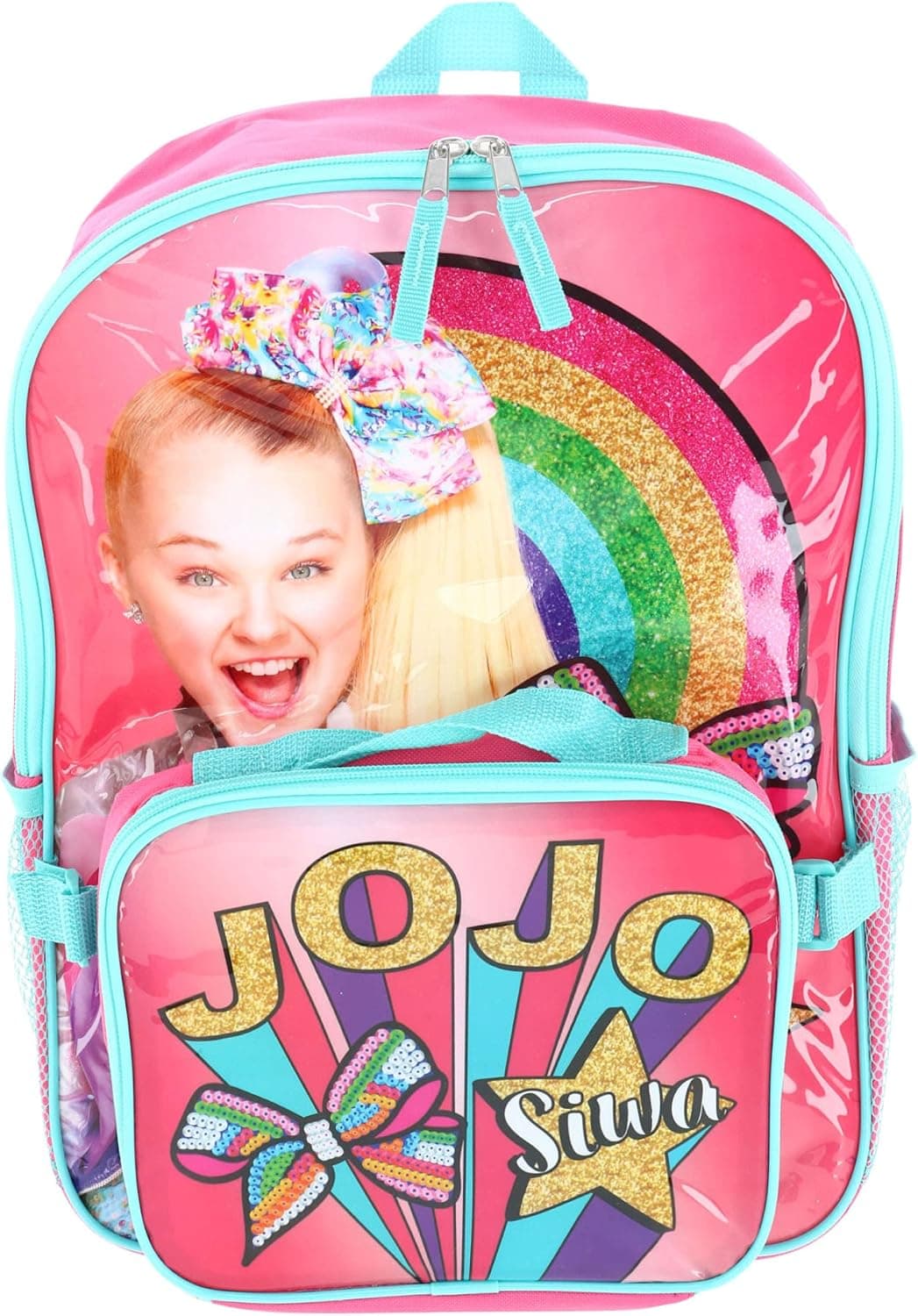 Jojo Siwa 16" Backpack with Lunch Bag- B20JO46556
