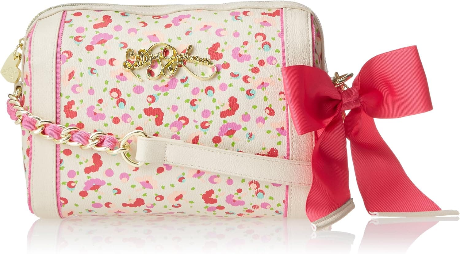 Betsey Johnson Scarf-Face Cross Body Bag