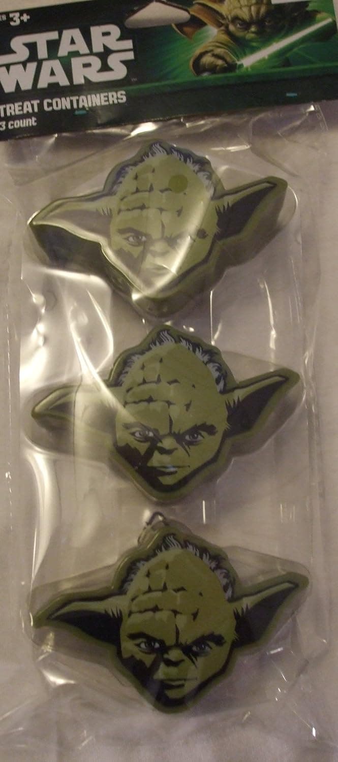 Star Wars Treat Containers - Yoda - Package of 3