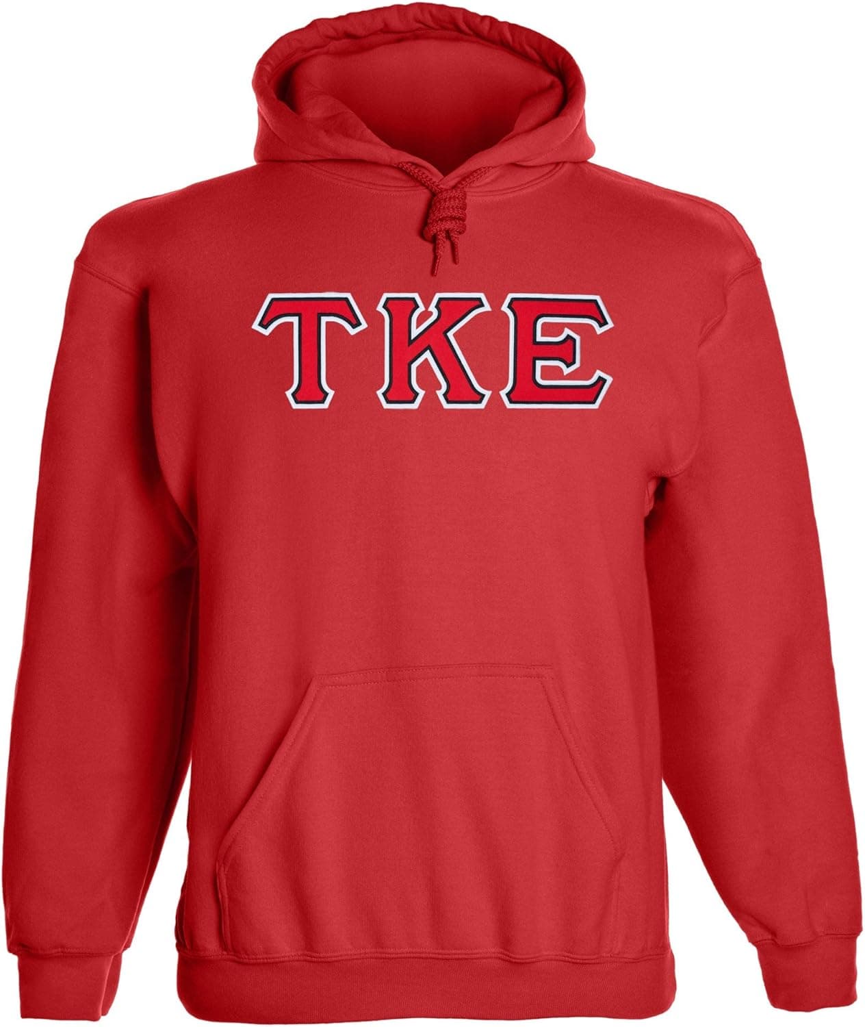 Fashion Greek Tau Kappa Epsilon Twill Letter Hoody