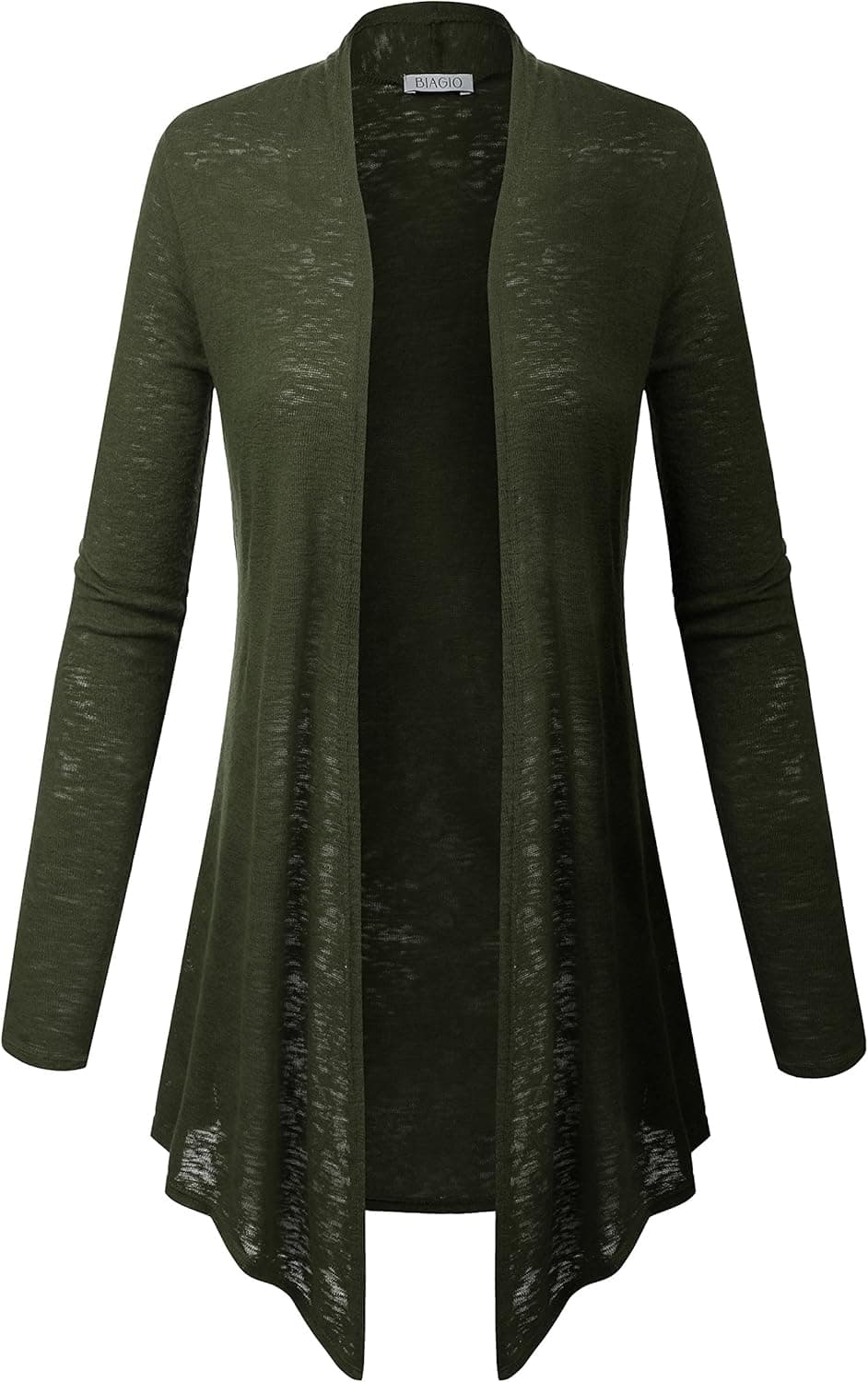 BIADANI Women Lightweight Rayon Open Front Cardigans