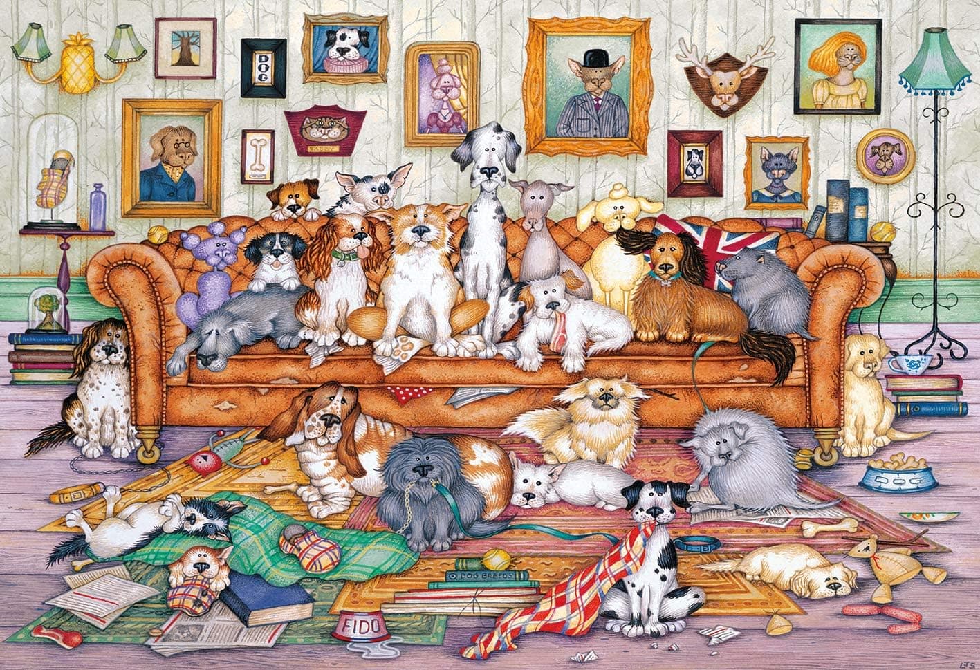 Puzzle: 500 The Barker-Scratchits