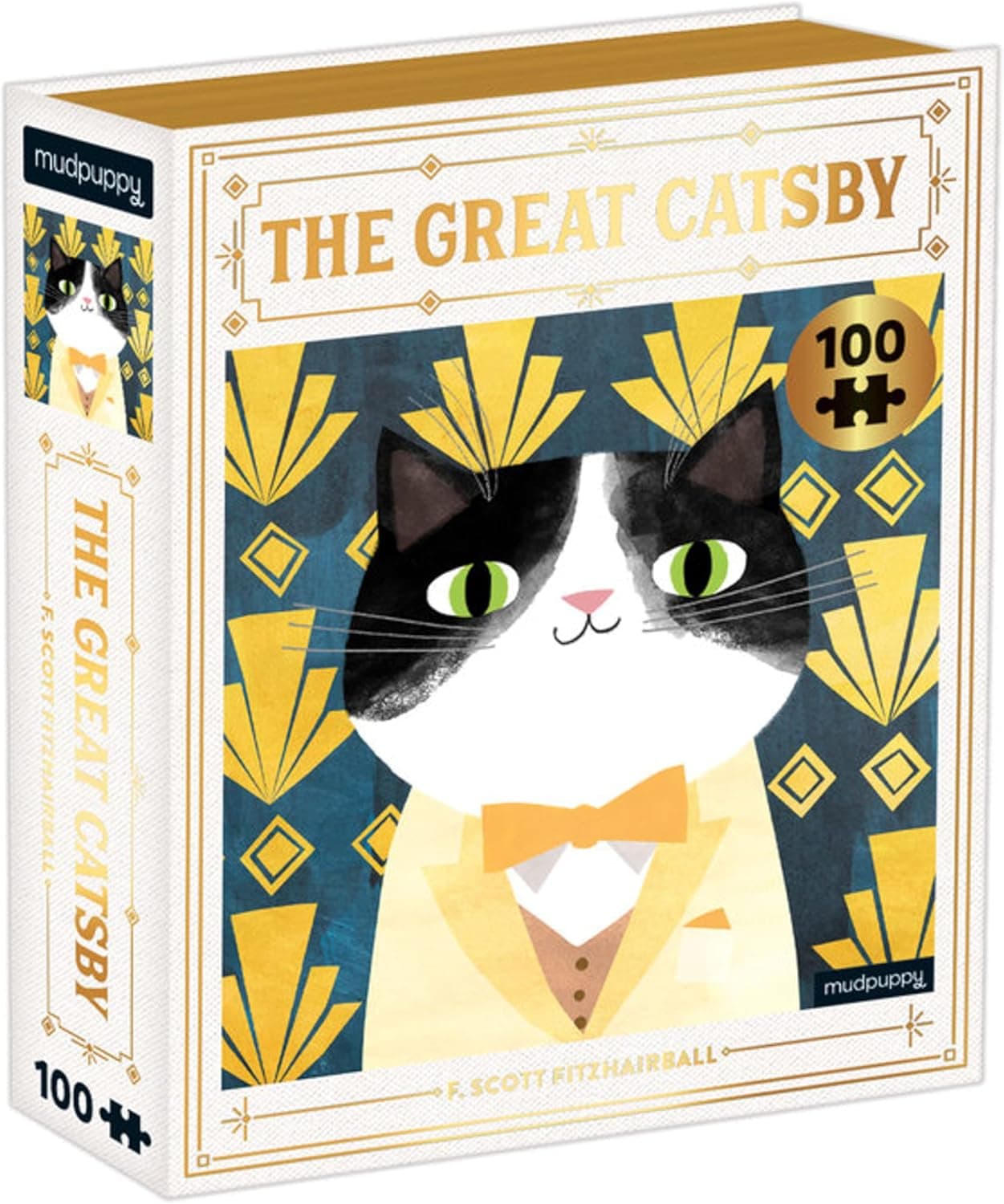 The Great Catsby Bookish Cats 100 Piece Puzzle