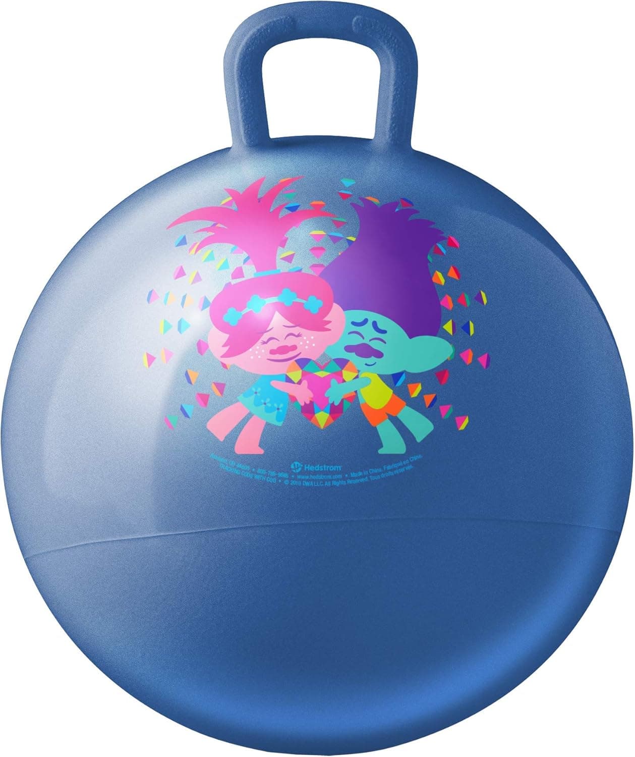 Hedstrom Trolls Hopper Ball, Hop Ball for Kids, 15 Inch