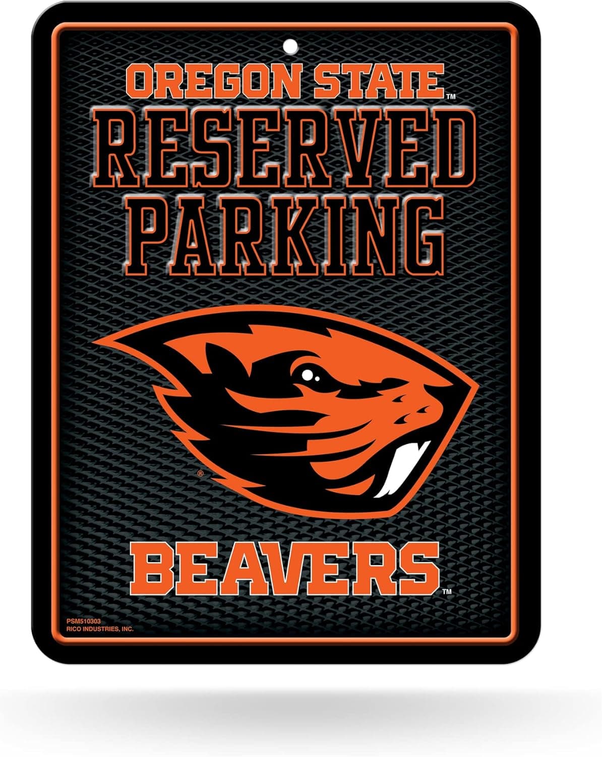 NCAA Texas A&M Aggies 8.5-Inch by 11-Inch Metal Parking Sign Décor