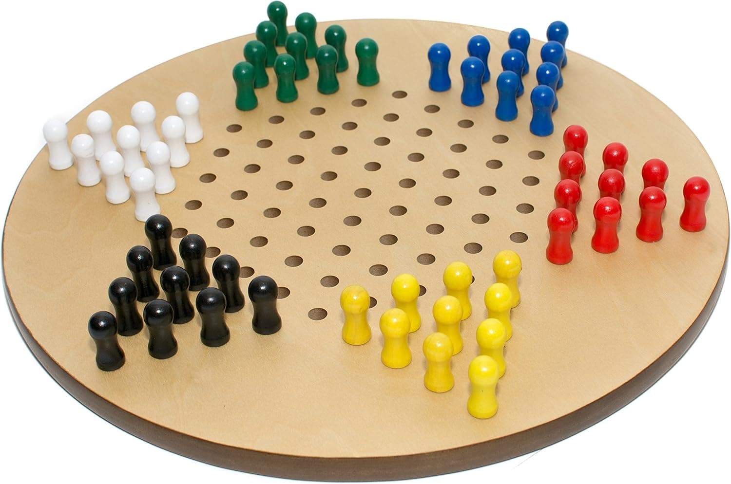 Bello Games Deluxe Giant Size Chinese Checkers Set 17" & 2" Pegs