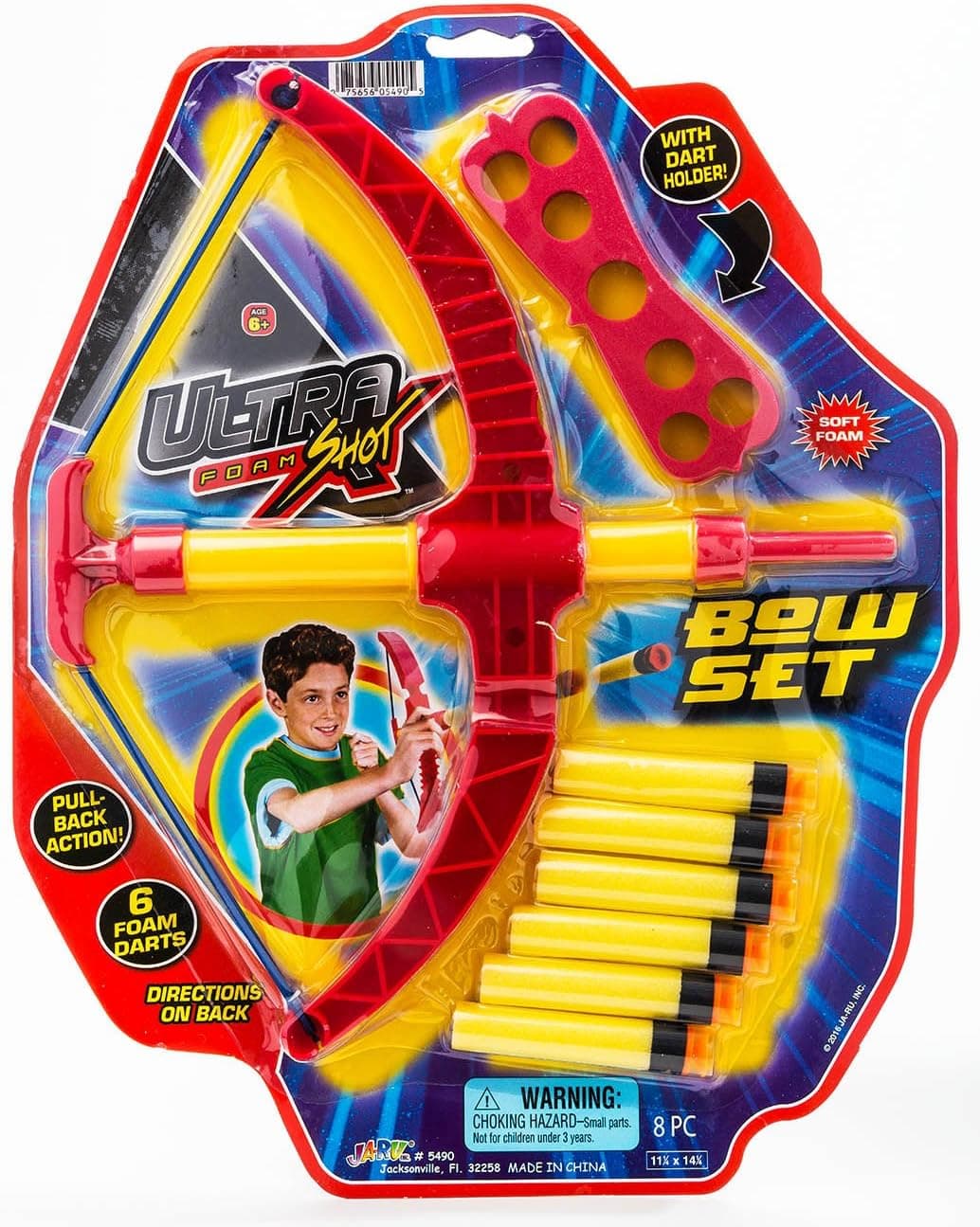 2GoodShop Foam Dart Bow and Arrow for Kids by JA-RU | Archery Set Pull-Back Action Fun Toy Item #5490