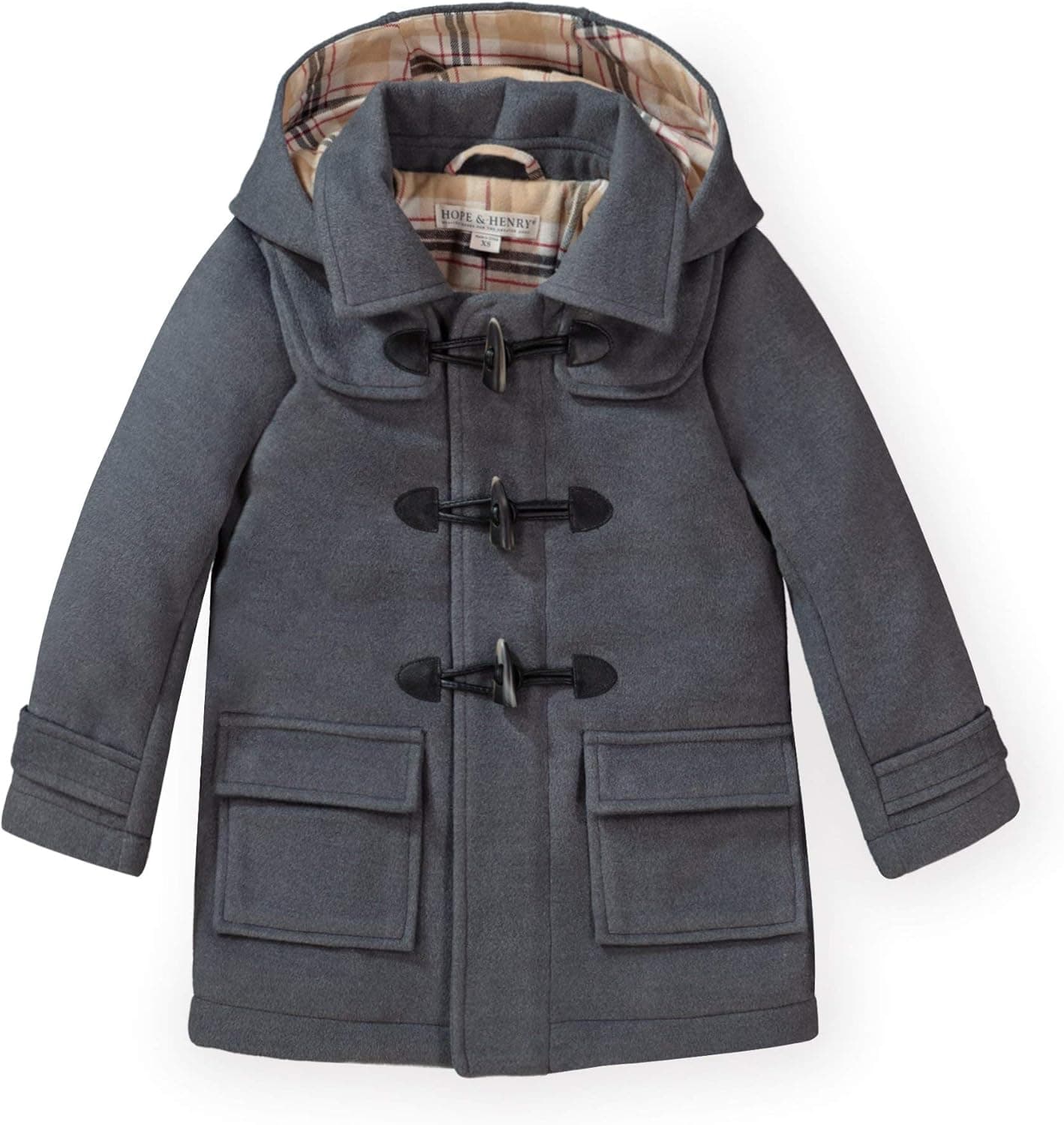 Hope & Henry Unisex Kids Toggle Duffle Coat