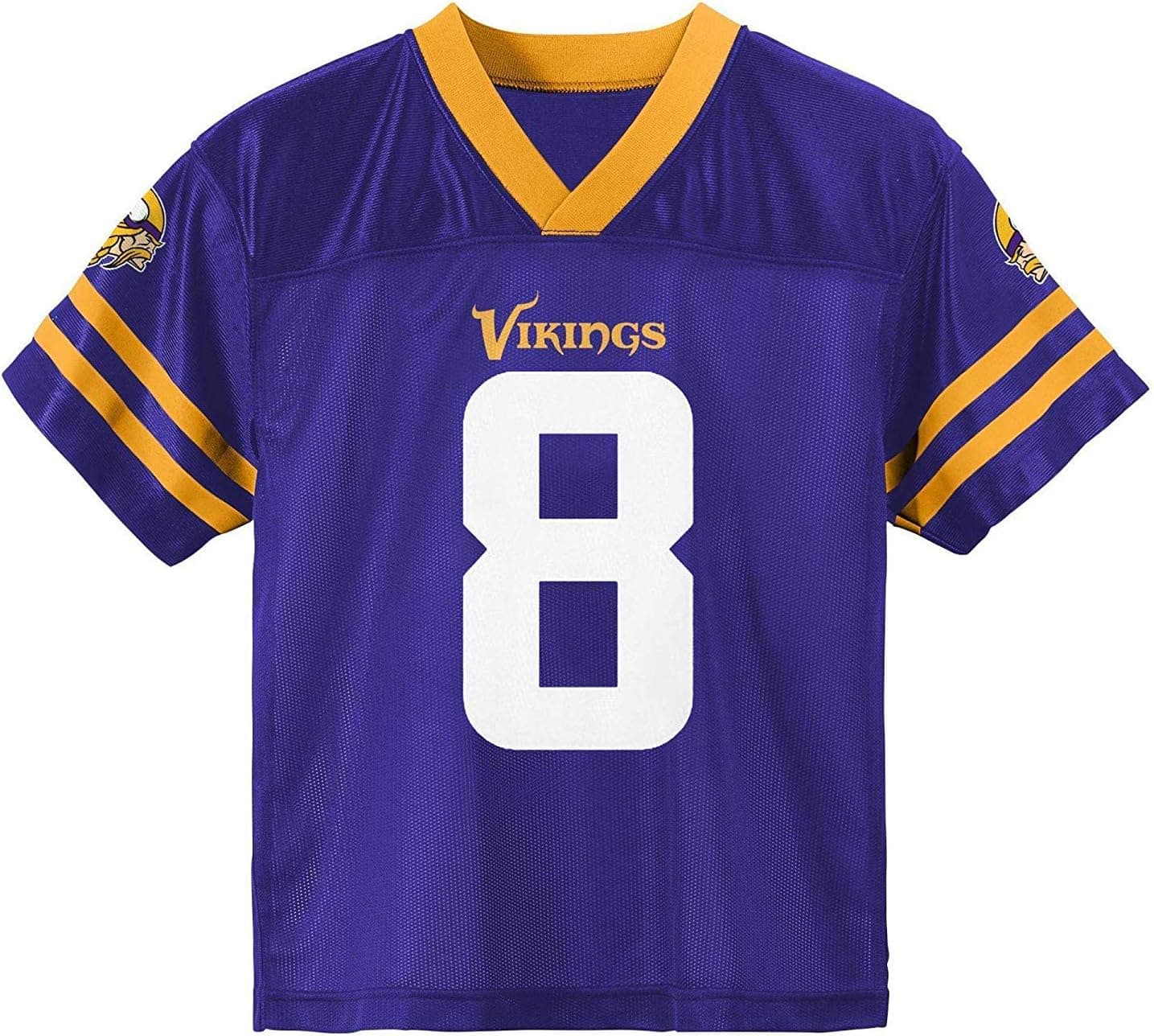 Outerstuff Kirk Cousins Minnesota Vikings #8 Purple Boys Home Player Jersey