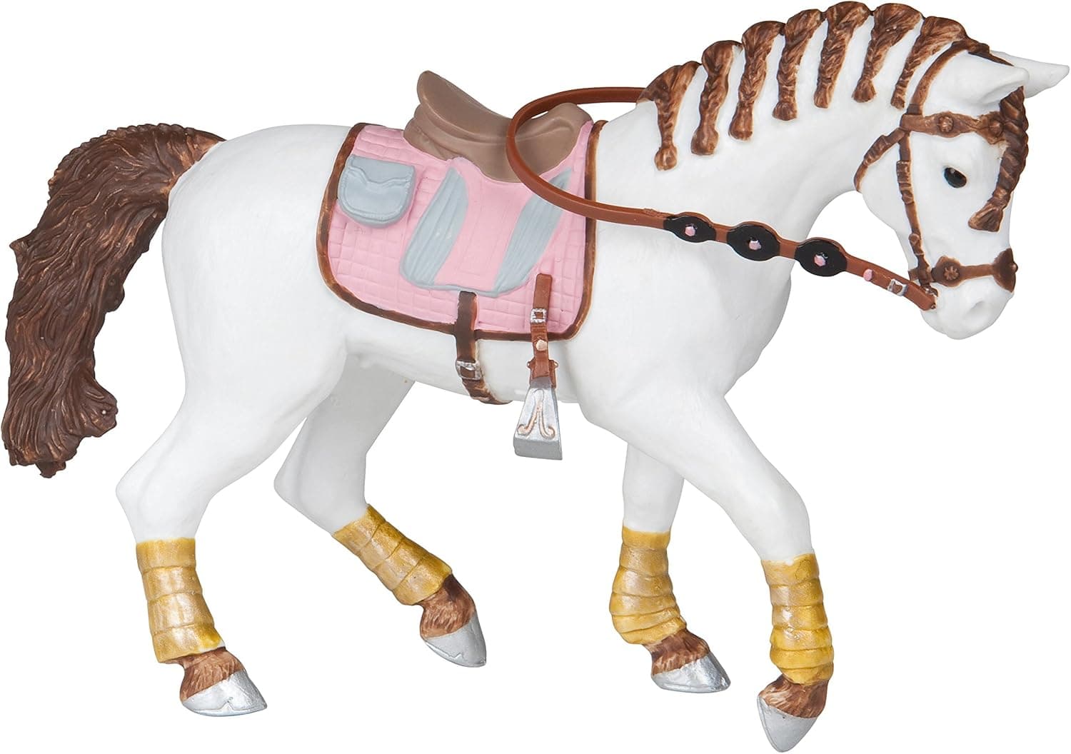 Papo Braided Mane Horse Toy
