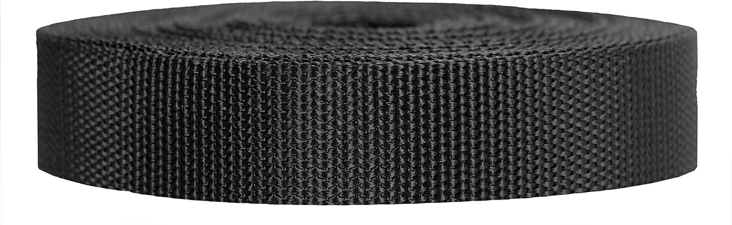 Strapworks Heavyweight Polypropylene Webbing - Heavy Duty Poly Strapping for Outdoor DIY Gear Repair