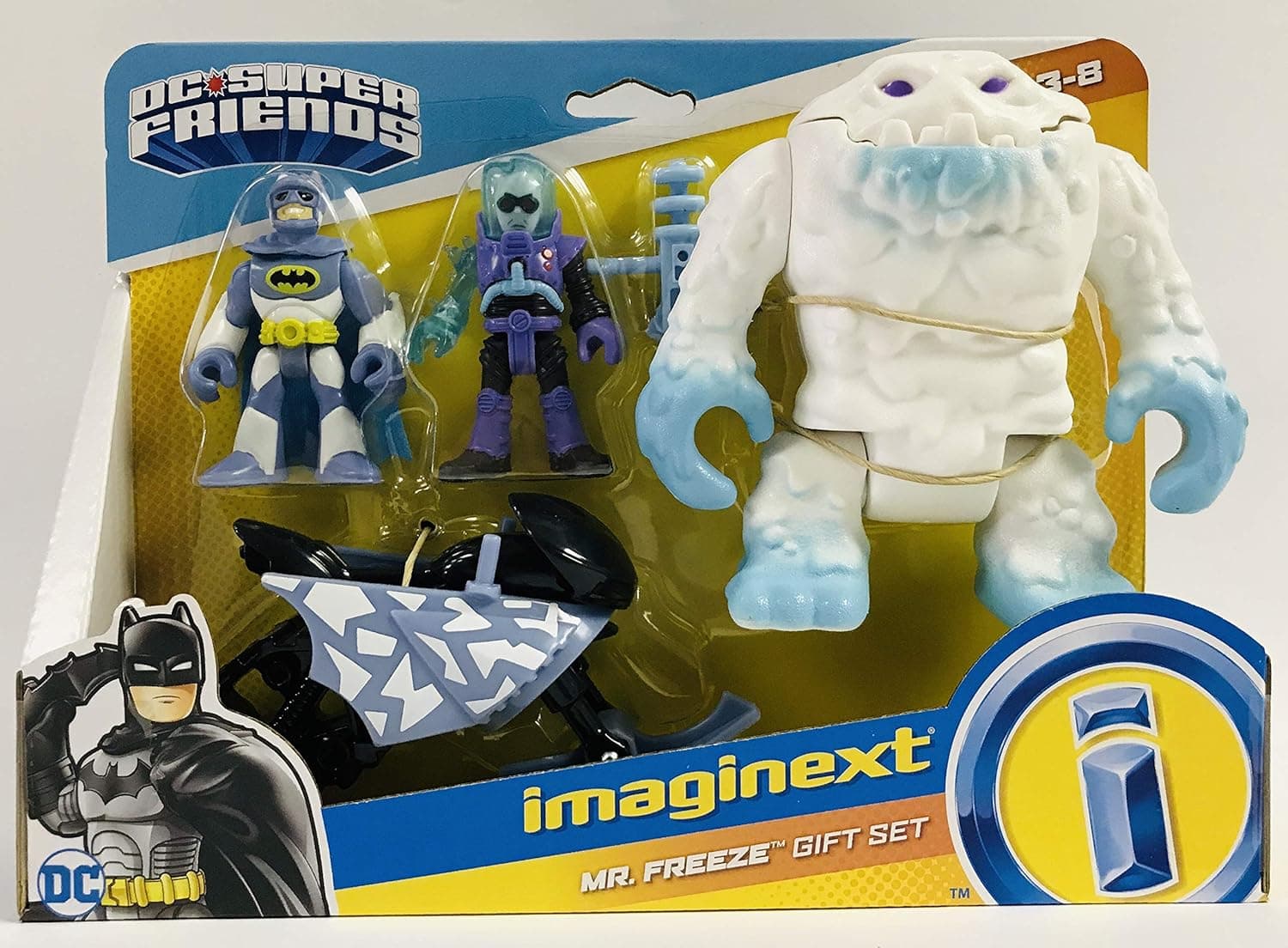 Fisher Price Imaginext DC Super Friends Mr. Freeze Gift Set