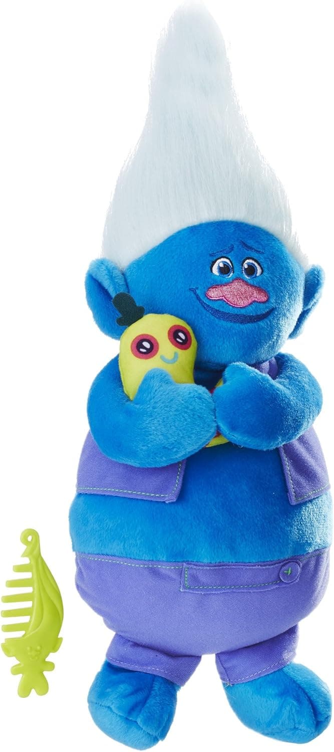 DreamWorks Trolls Biggie Talkin’ Troll Plush Doll