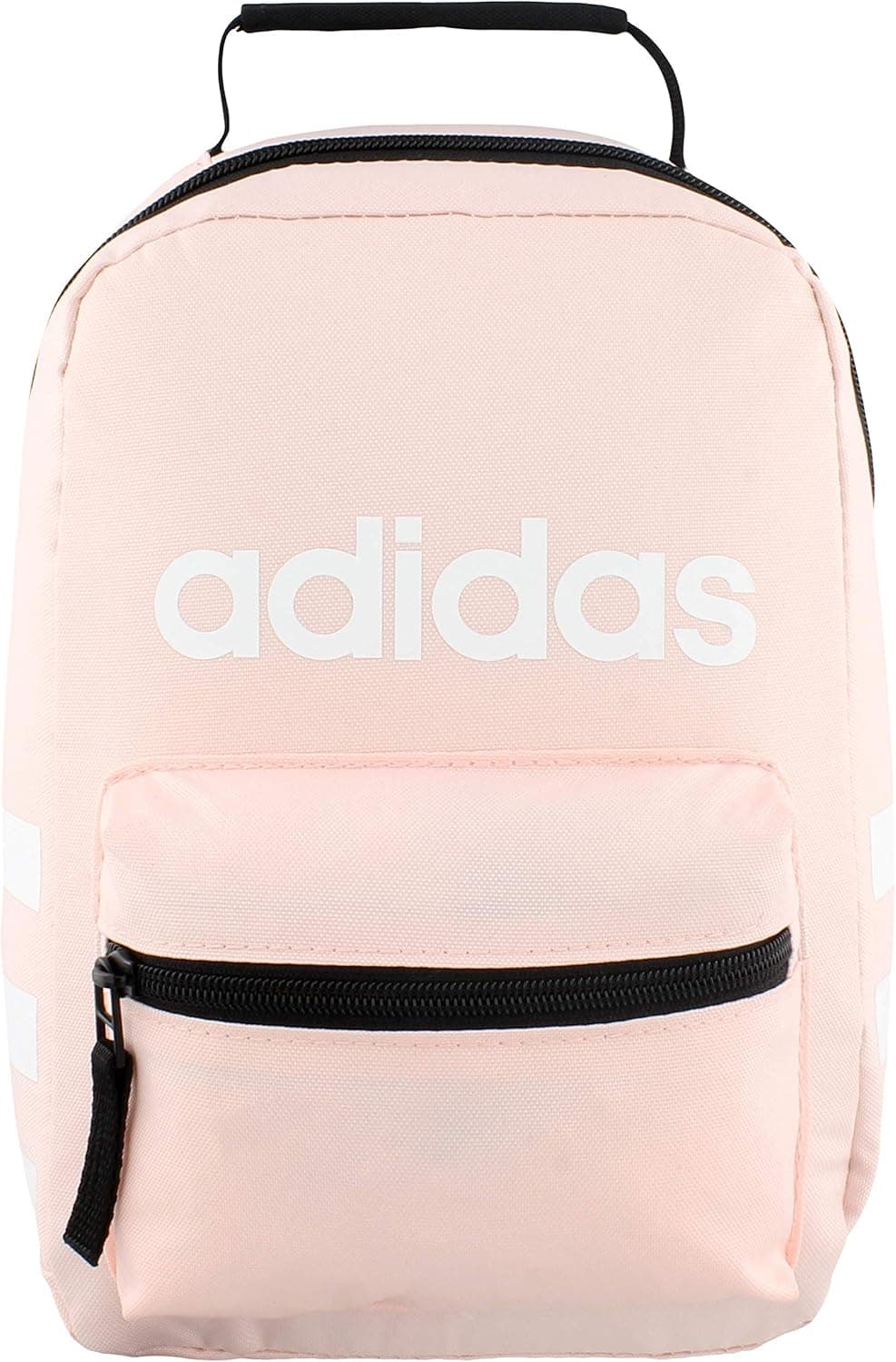 adidas Unisex Santiago Insulated Lunch Bag, Icey Pink/White/Black, ONE SIZE