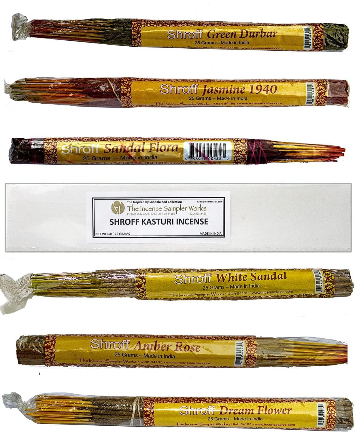 Shroff Incense Combo Pack