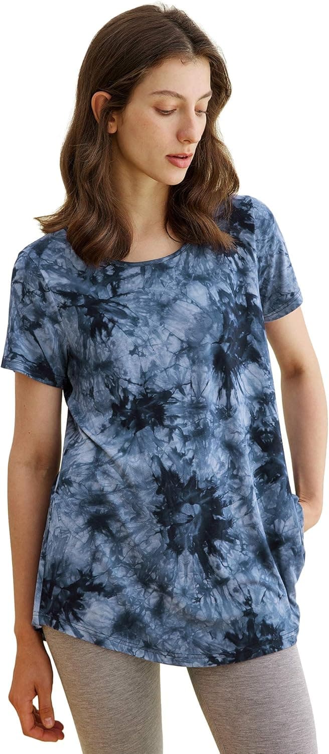 Latuza Women's Plus Size Top Swing Floral Tunic for Leggings