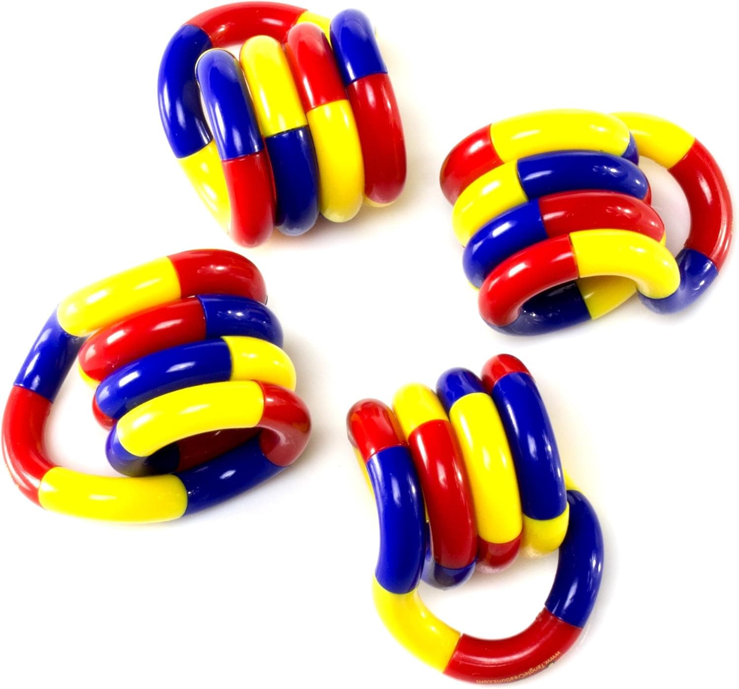 Set of 4 Loose Packed Tangle Jr. Original Fidget Toys