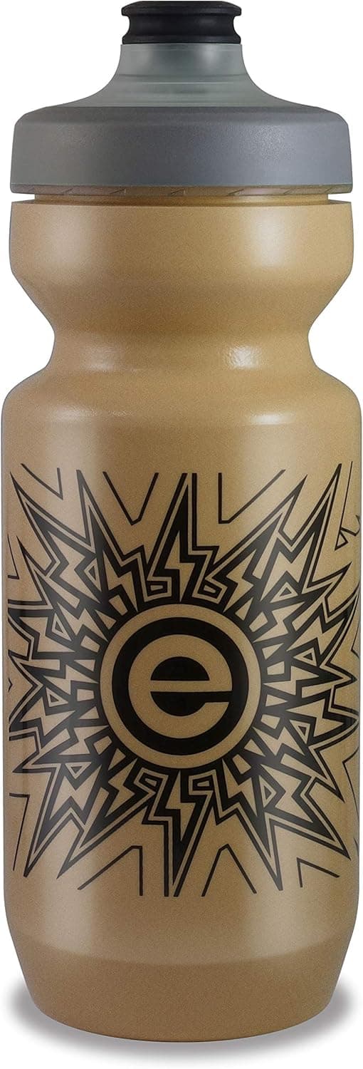 NGN Sport - Purist Water Bottle | Premium Bike Water Bottle with Leak Proof Watergate Cap - 22 oz (1-Pack) (Gold Iridescent)