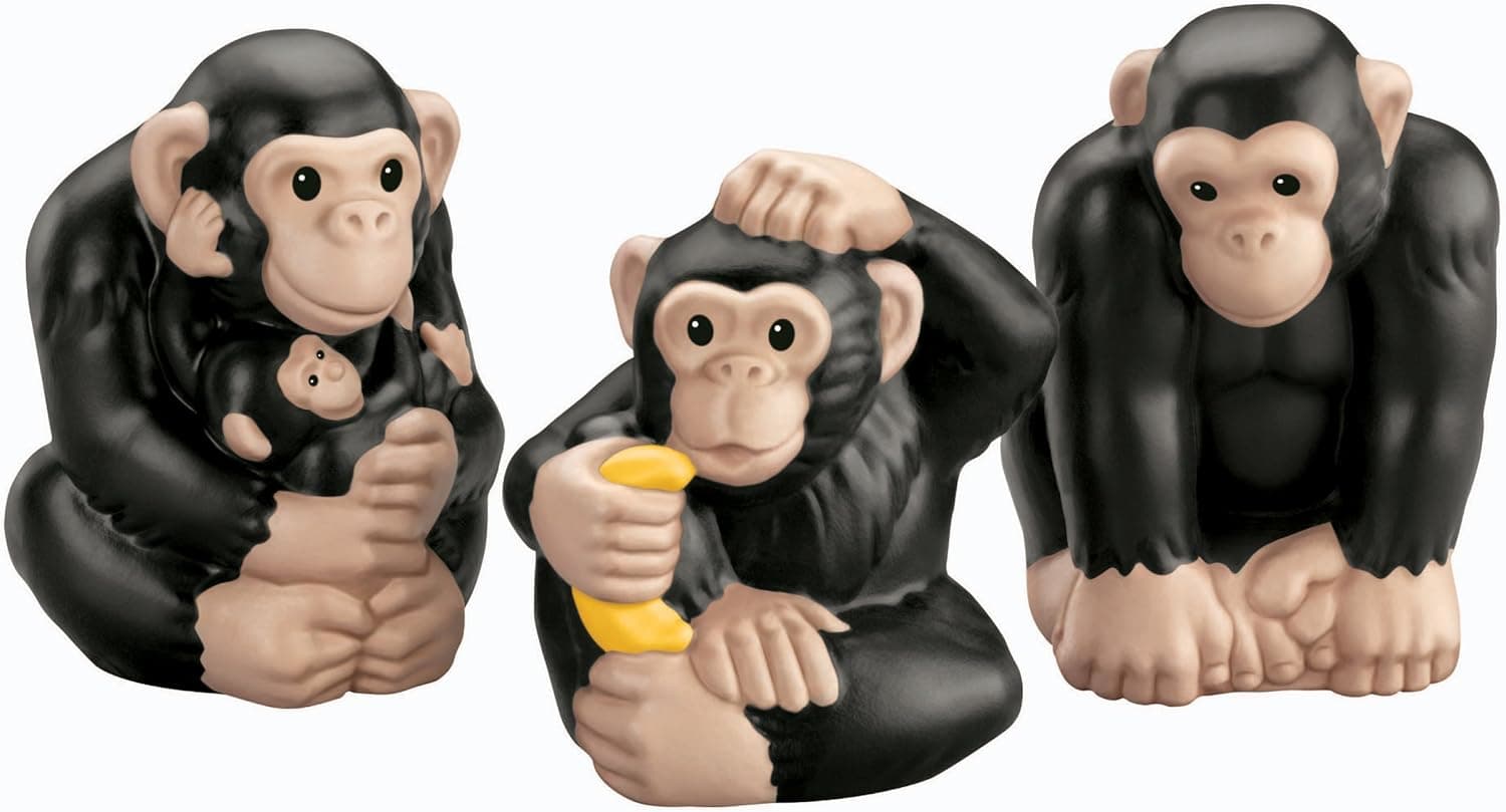 Fisher-Price Little People Zoo Talkers Chimpanzee Family Pack