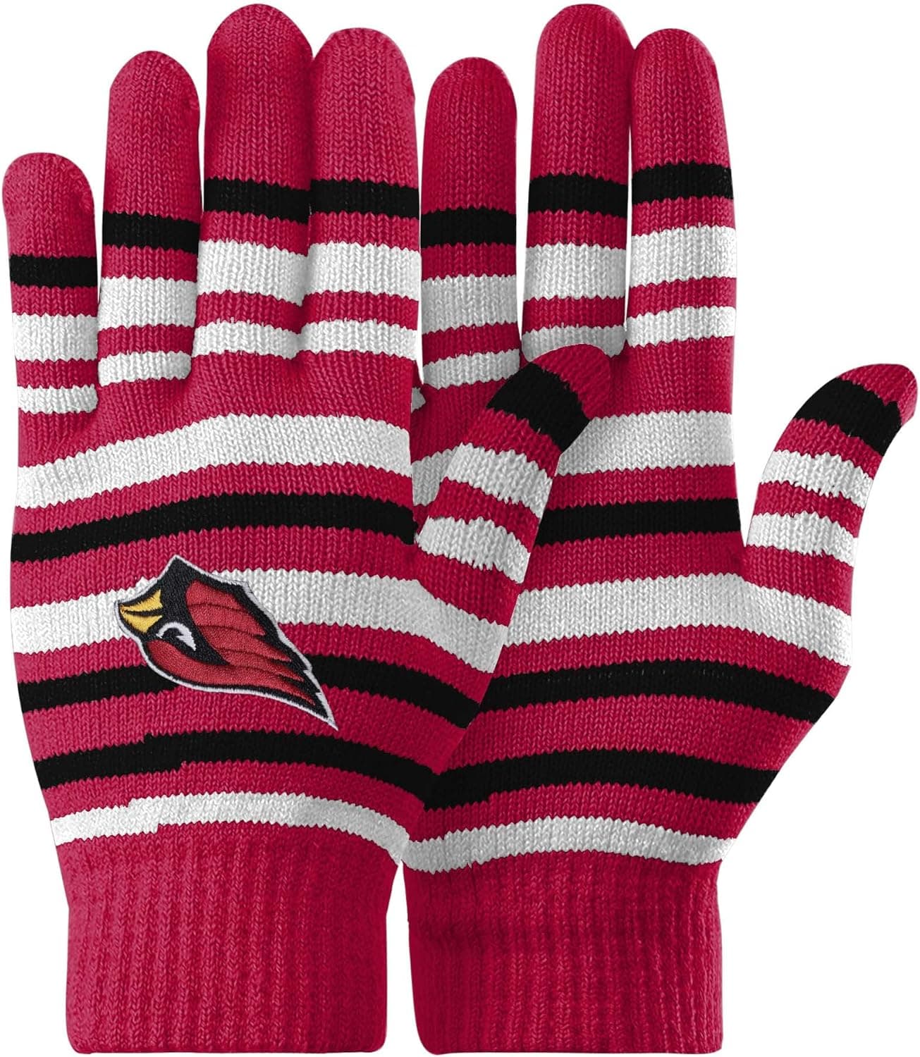 FOCO NFL Team Logo Stretch Gloves