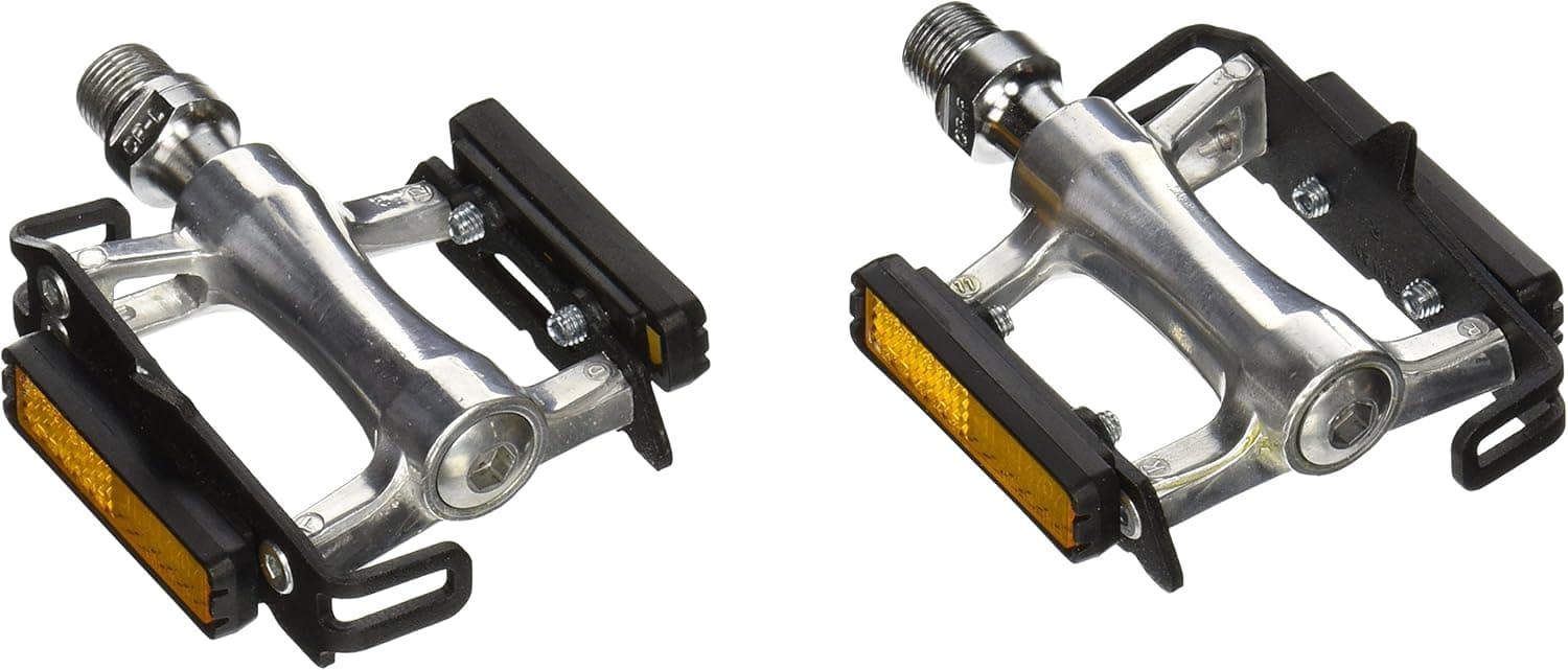 Avenir Fixie 1X Pedals (Black/Silver, 9/16-Inch)