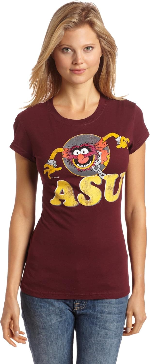 NCAA Arizona State Sun Devils Short Sleeve Tissue T-Shirt Women's