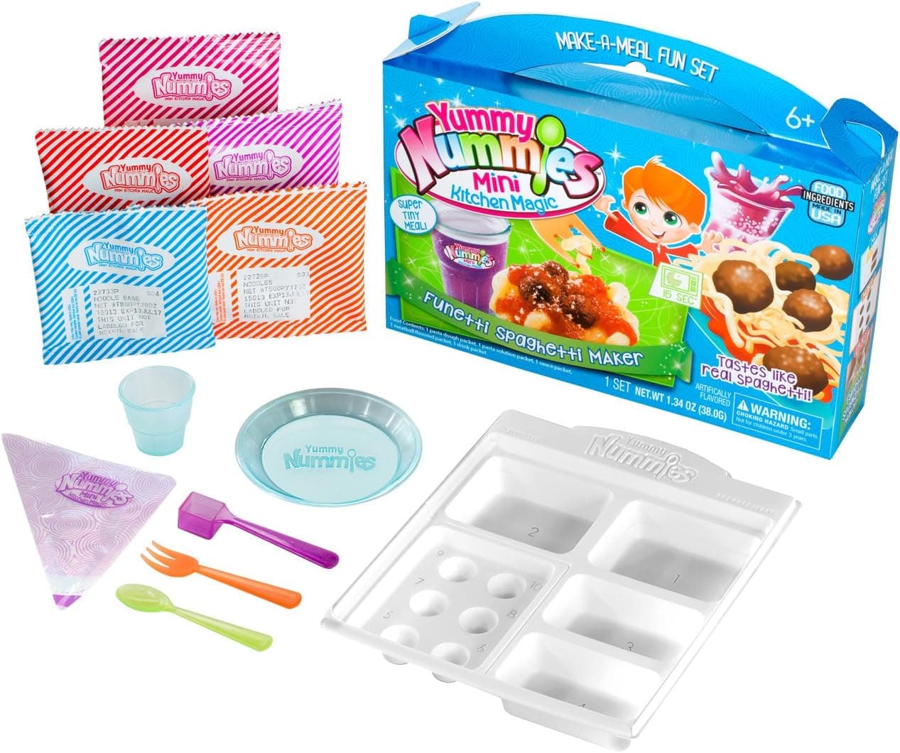 Yummy Nummies Make-a-Meal Fun Set - Funetti Spaghetti Maker