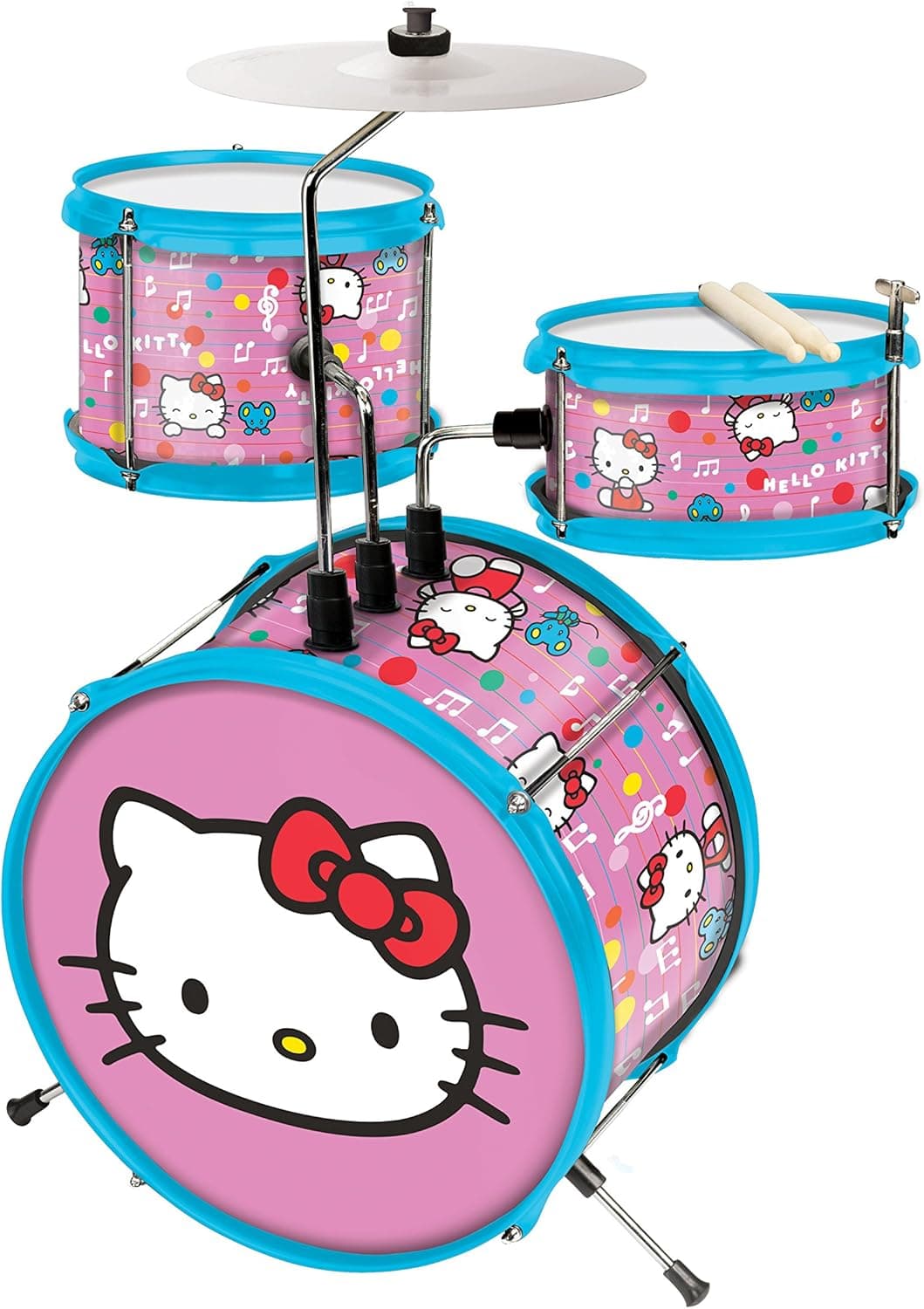 Hello Kitty HK5045 Drum Set By First Act
