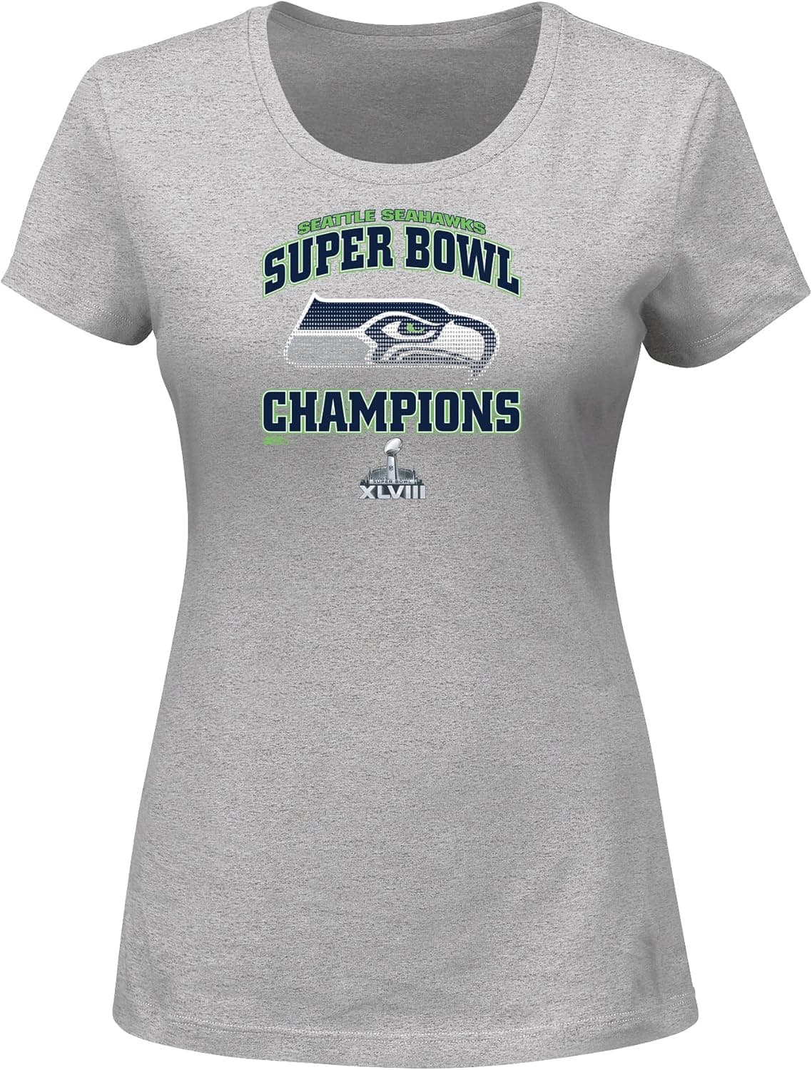 NFL Super Bowl Champion Women's Seattle Seahawks XLVII Celebration T-Shirt