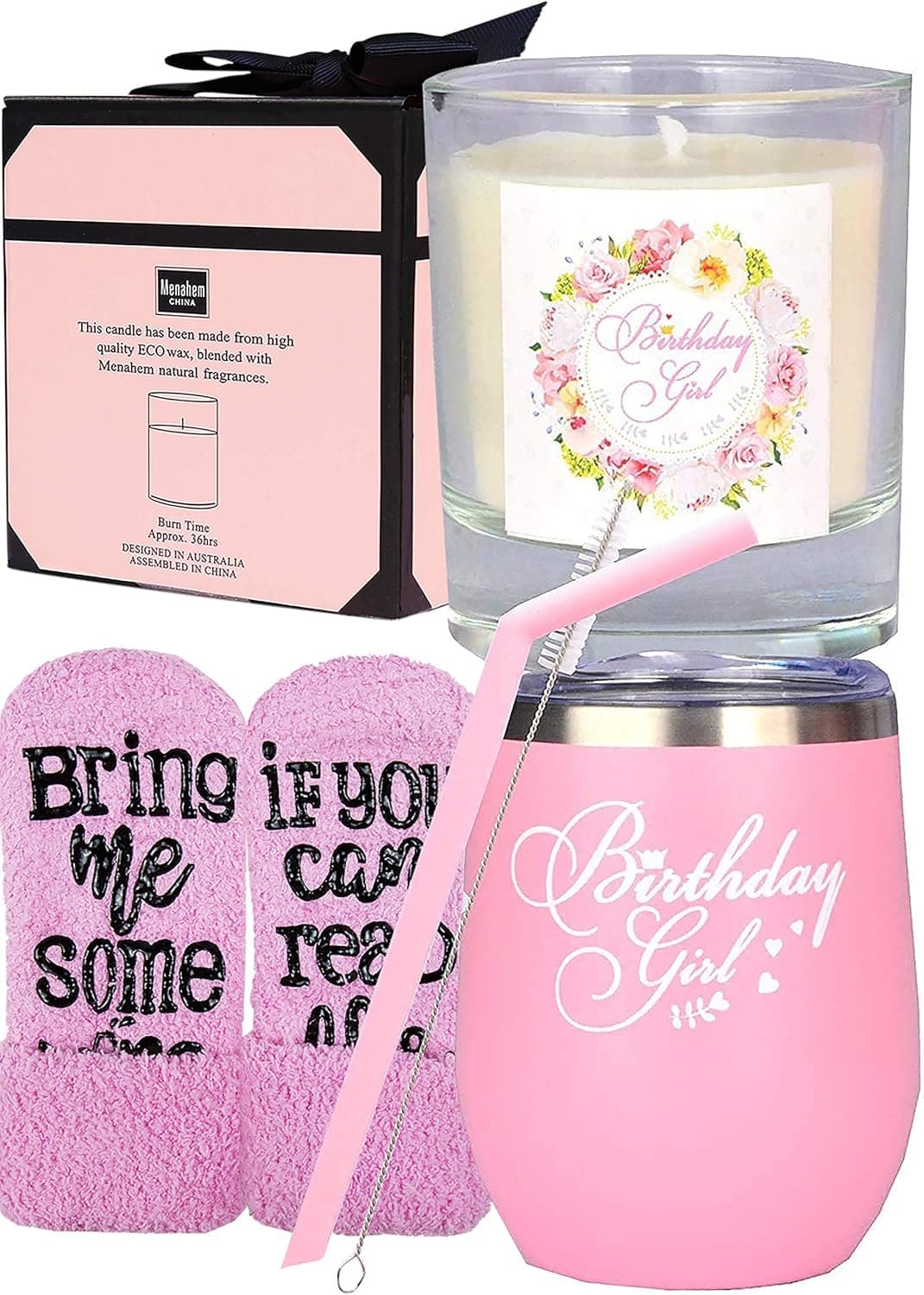 Birthday Gifts for Women, Birthday Gifts for Women, Christmas Gifts,Women’s Birthday Gift Box, Happy Birthday Gift Basket, Gift Baskets for Women, Birthday Gift Ideas for Women, Birthday Packs