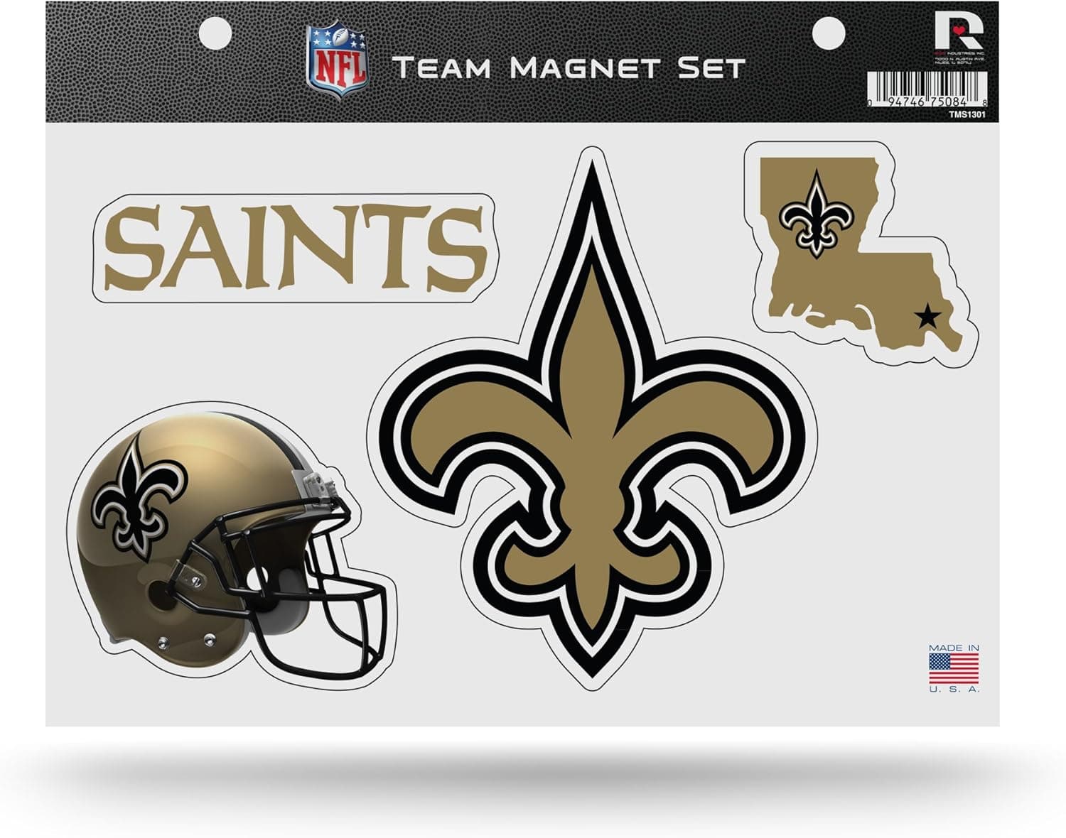 Rico Industries NFL Unisex-Adult Die Cut Team Magnet Set Sheet