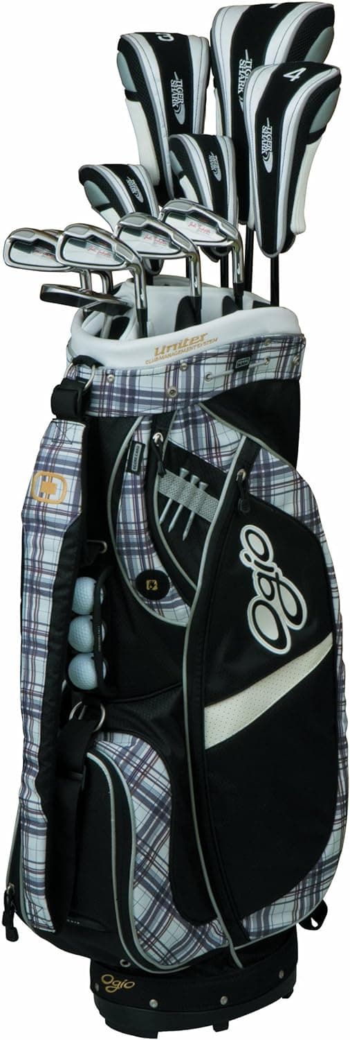 Juli Inkster Petite Right Hand Golf Set with OGIO Cougar Bag