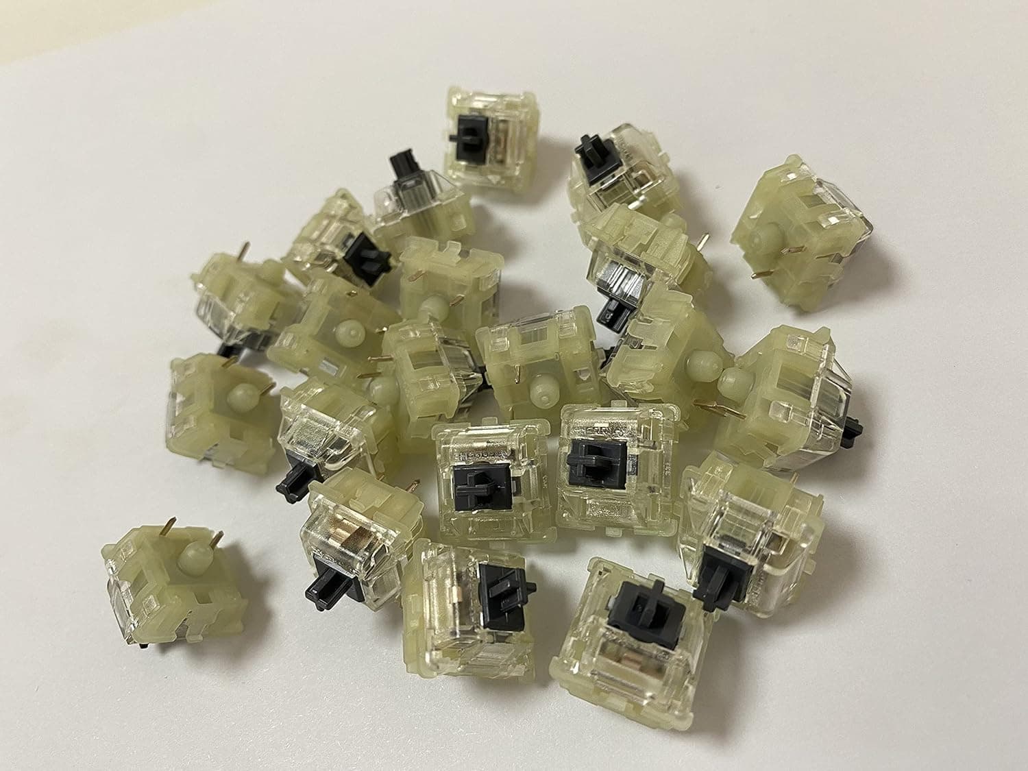 luo Cherry MX RGB Switch Mute Pink Switch Mute Gray Switch Genuine German Cherry Switch (10PCS, Cherry RGB Mute Gray Switch)