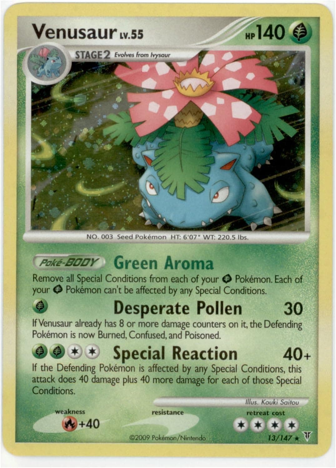 Pokemon - Venusaur (13) - Supreme Victors - Holo