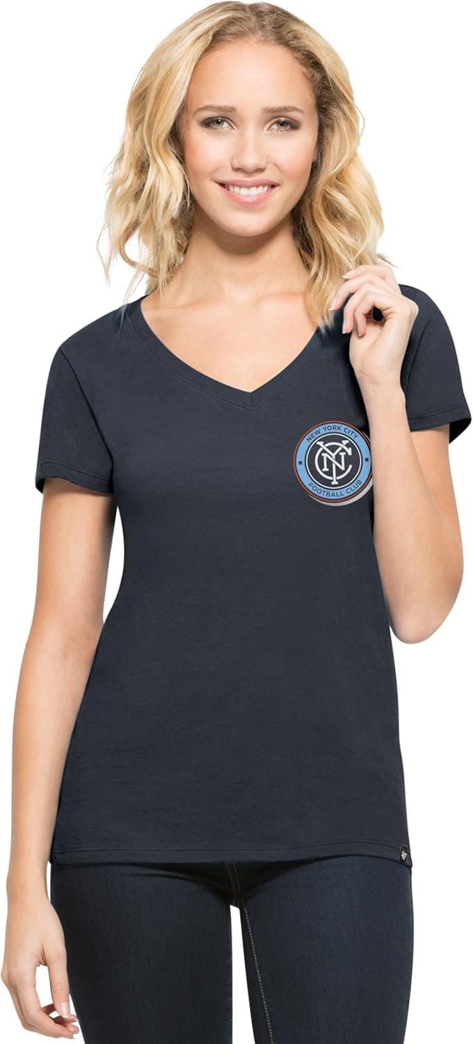 '47 NFL Women's Clutch MVP V-Neck Tee