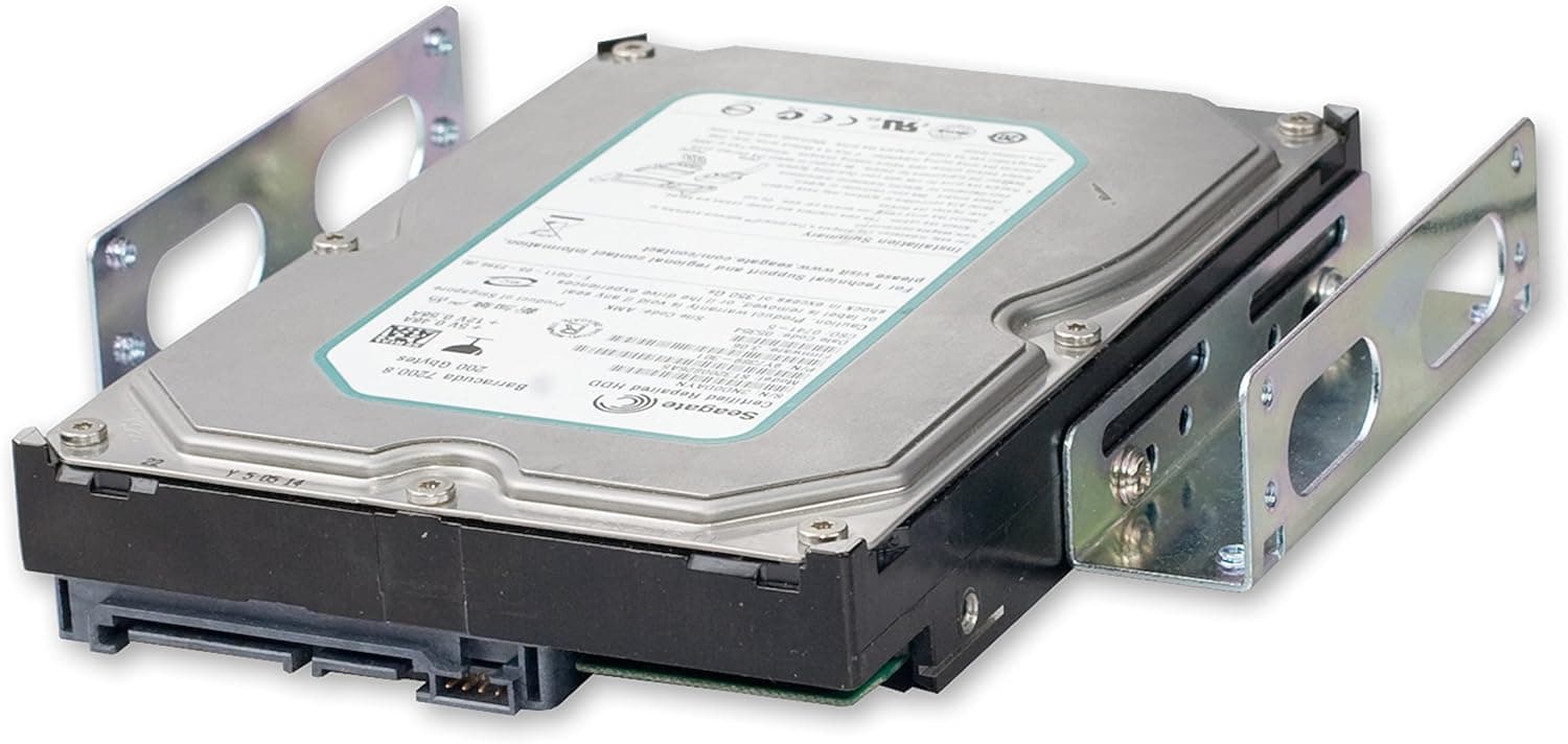 Syba 3.5" Hard Drive Mounting Bracket Adapter for 5.25" Internal Bay Drive (SY-ACC35017)