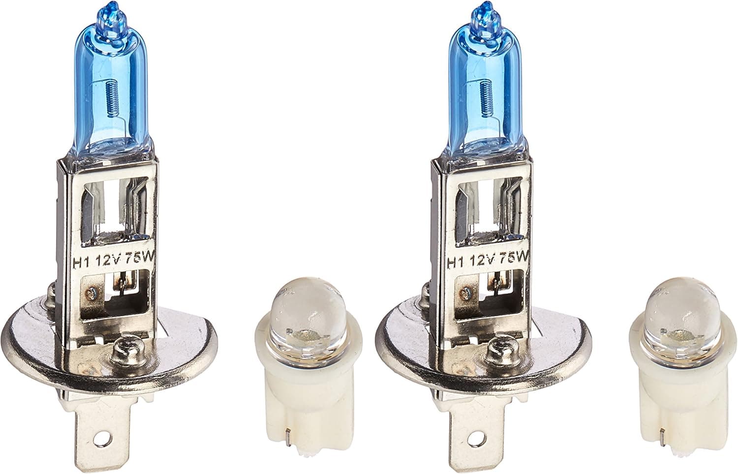 EVO Formance 93386 Spectras 75W=100W Ultra White H1 Halogen Bulb - Pack of 2