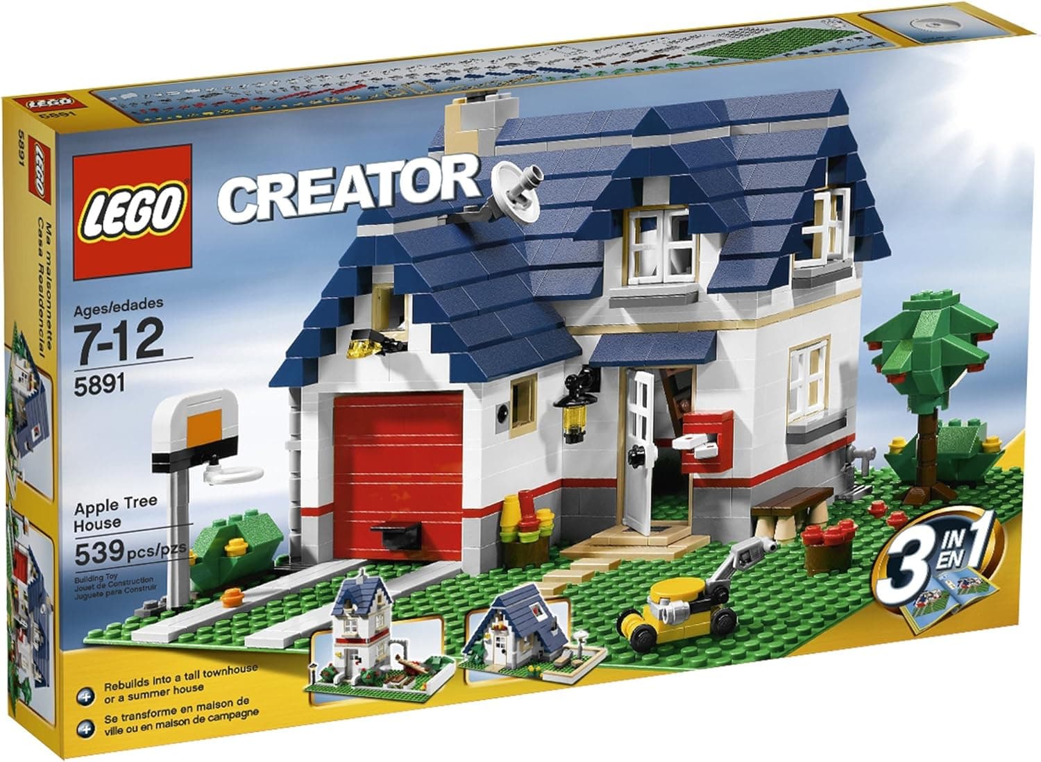 LEGO Creator Apple Tree House (5891) - 539 Piece set (Discontinued by manufacturer)