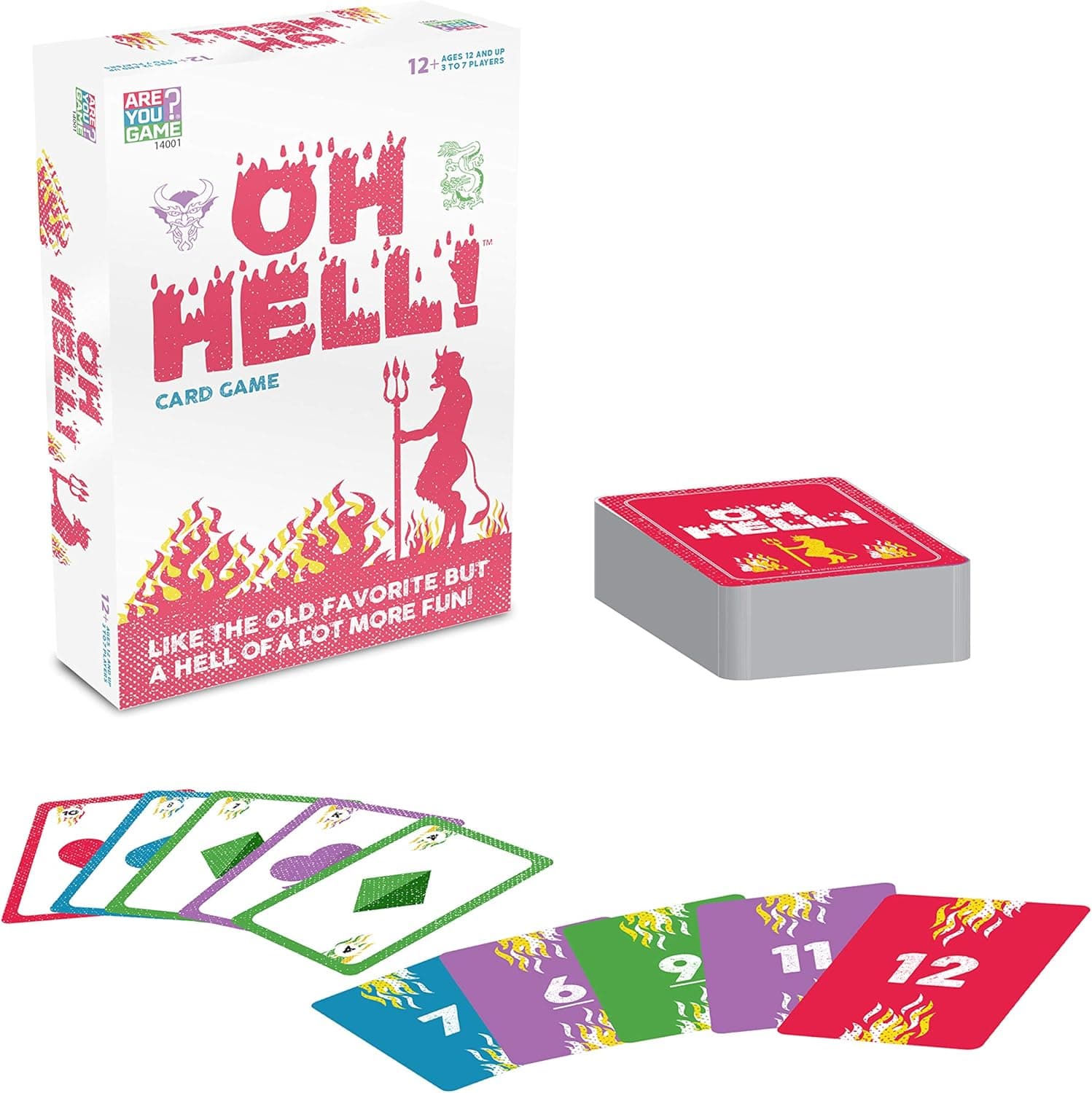 AreYouGame.com Oh Hell Card Game