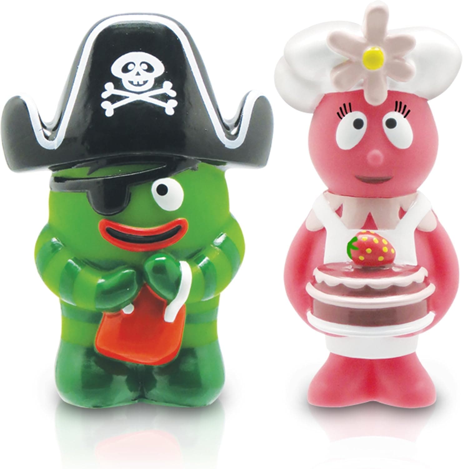 YO GABBA GABBA - 2- Collectible Figures: Brobee and Foofa (2-Pack)