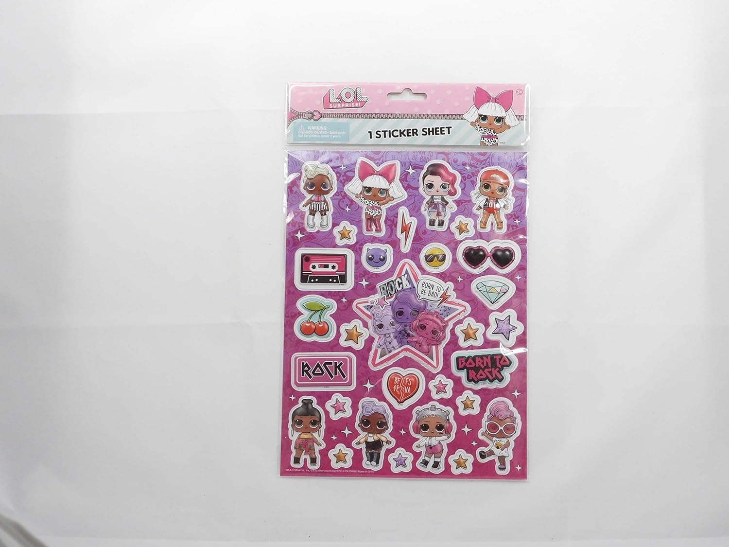 LOL Surprise! Jumbo Stickers - Extra Large Raised Stickers