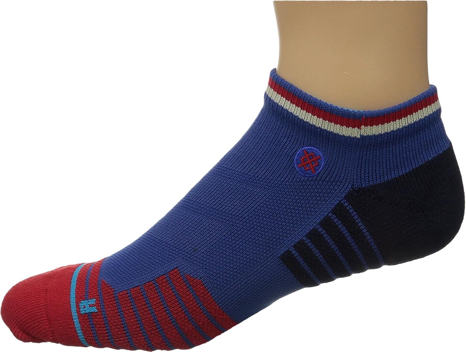 Stance Men's Vanzy Low Navy Socks MD