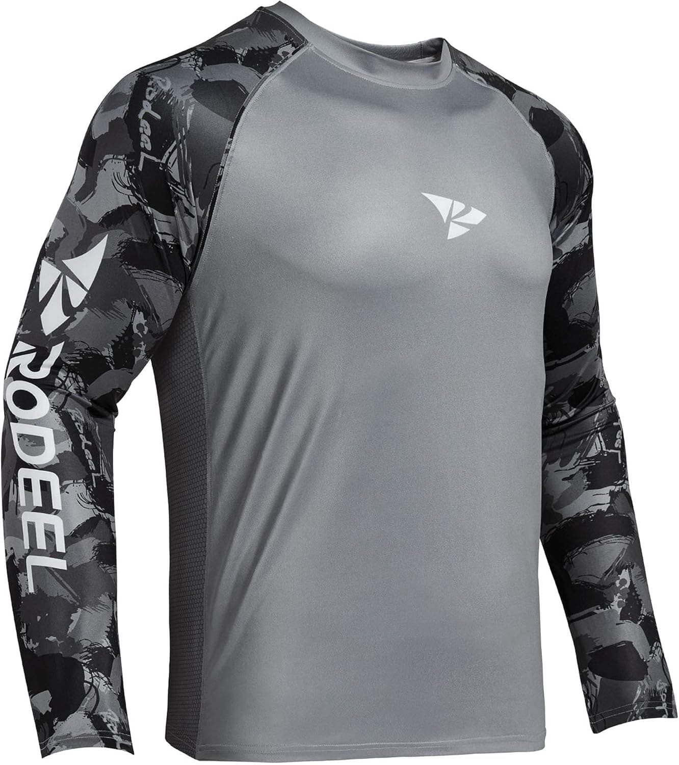 Rodeel Loose-Fit Fishing T-Shirt Vented Long Sleeve Shirt UPF50 Sleeve 6 Colors, 6 Size