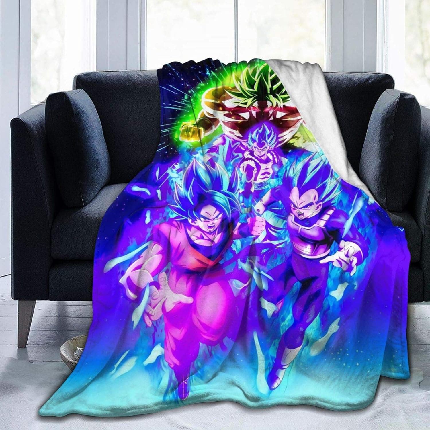 MKJIH Fleece Throw Blanket.Summer Air Conditioner Super Soft Plush Blanket for Bed Couch Sofa 50 X 40 in