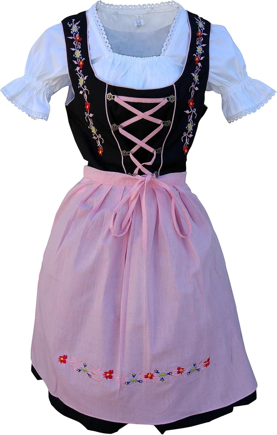 Dirndl-s Di06ps 3pcs. Size 8, women Oktoberfest drindle-s dress-es costume-s